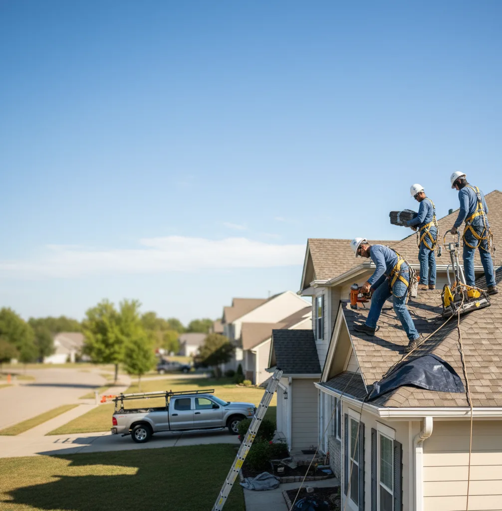 Roof Repair in Mantua